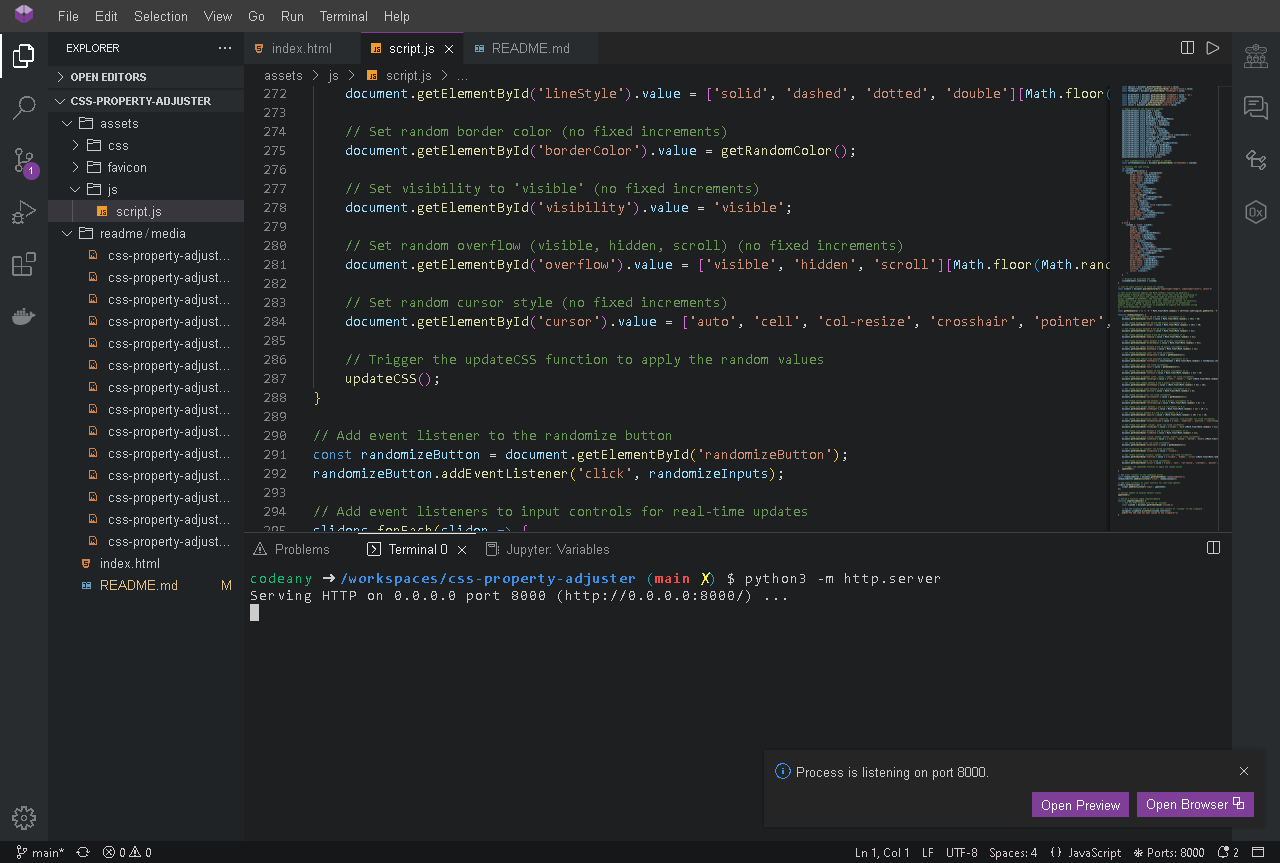 Codeanywhere Python 3 Server